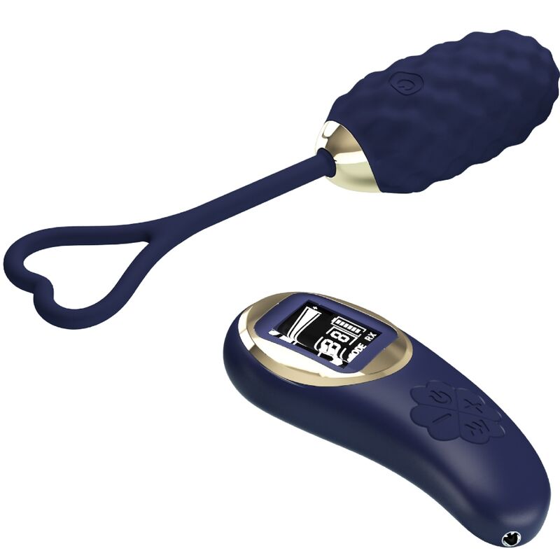 PRETTY LOVE - VIVIAN BLUE REMOTE CONTROL VIBRATING EGG - NOCTURNA DESIRES