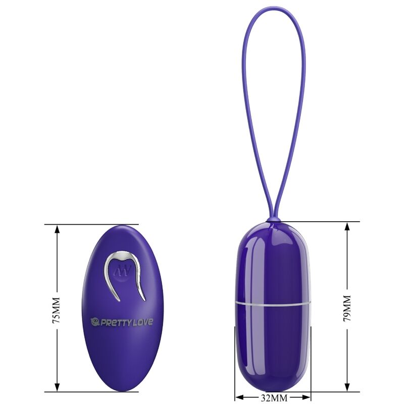 PRETTY LOVE - ARVIN YOUTH VIOLATING EGG REMOTE CONTROL VIOLET - NOCTURNA DESIRES