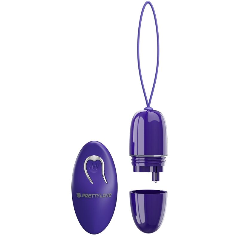 PRETTY LOVE - SELKIE YOUTH MINI VIBRATING EGG VIOLET REMOTE CONTROL - NOCTURNA DESIRES