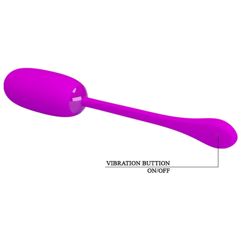 PRETTY LOVE - JULIUS WATERPROOF-RECHARGEABLE VIBRATING EGG PURPLE - NOCTURNA DESIRES