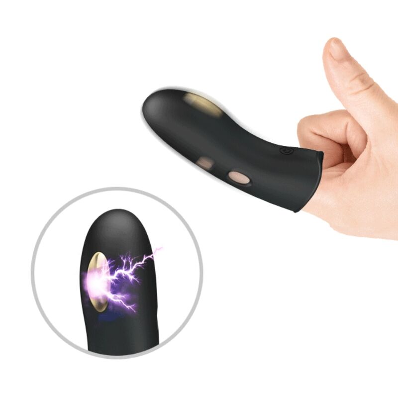 PRETTY LOVE - MARICO BLACK ELECTRO-STIMULATOR FINGER COVER - NOCTURNA DESIRES