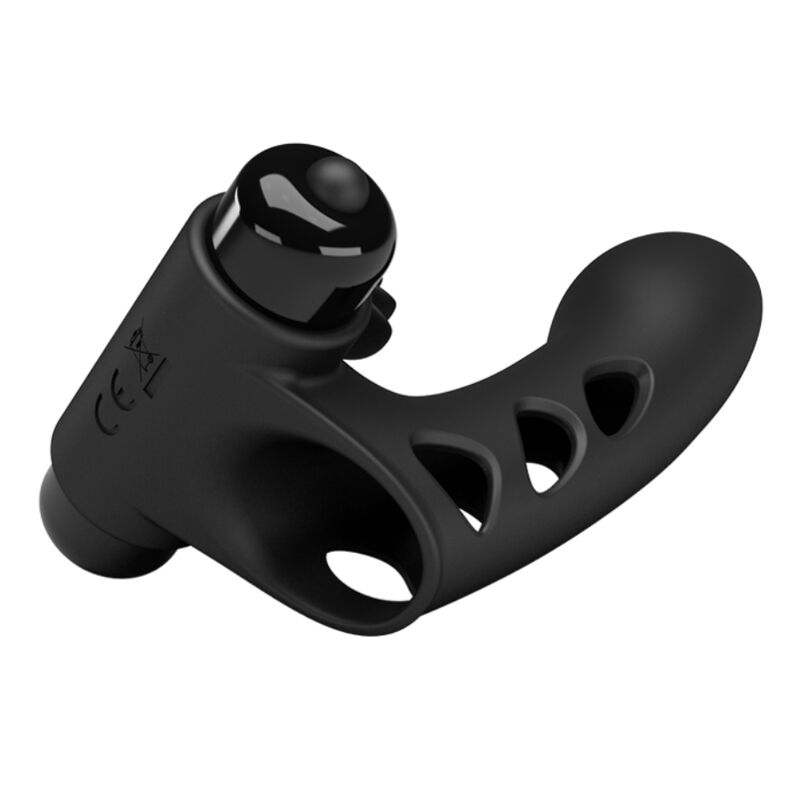 PRETTY LOVE - ORLANDO BLACK VIBRATOR FINGER COVER - NOCTURNA DESIRES