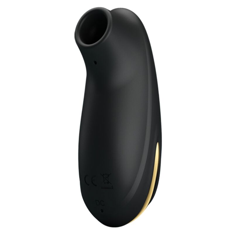 PRETTY LOVE - LUXURY RECHARGEABLE SUCTION MASSAGER BLACK - NOCTURNA DESIRES