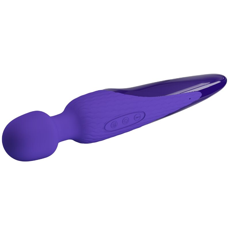 PRETTY LOVE - ANTONY YOUTH WAND VIBRATOR VIOLET HEAT EFFECT - NOCTURNA DESIRES
