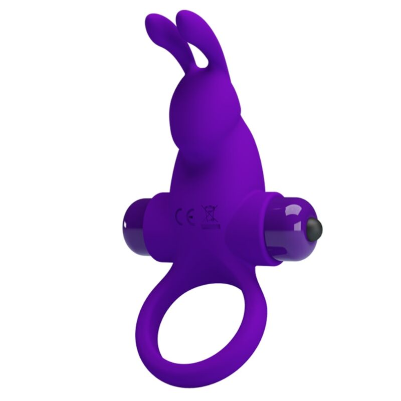 PRETTY LOVE - VIBRATOR RING I RABBIT FOR PURPLE PENIS - NOCTURNA DESIRES