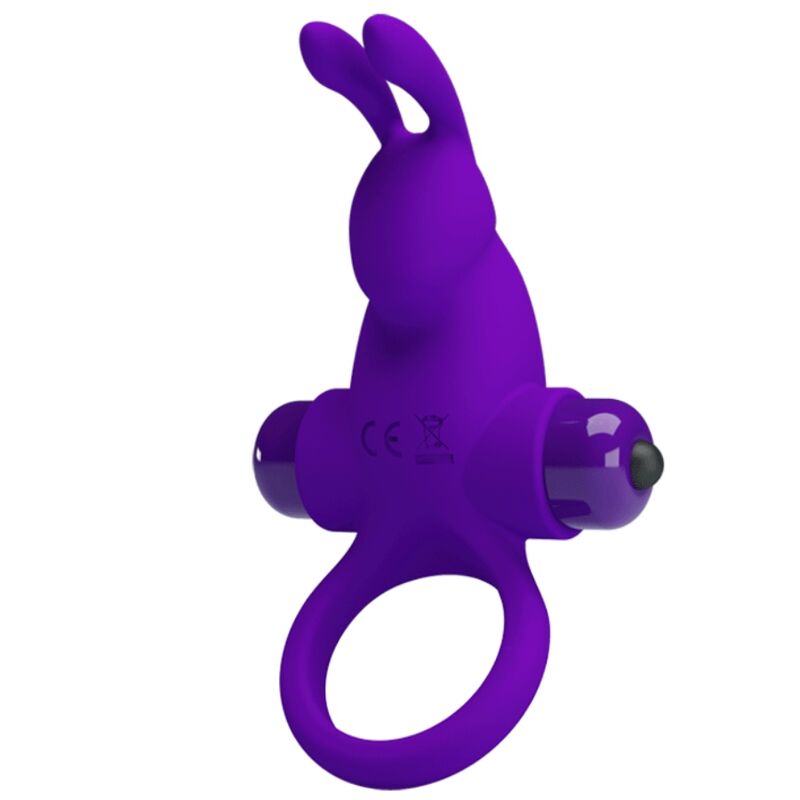 PRETTY LOVE - VIBRATOR RING I RABBIT FOR PURPLE PENIS - NOCTURNA DESIRES
