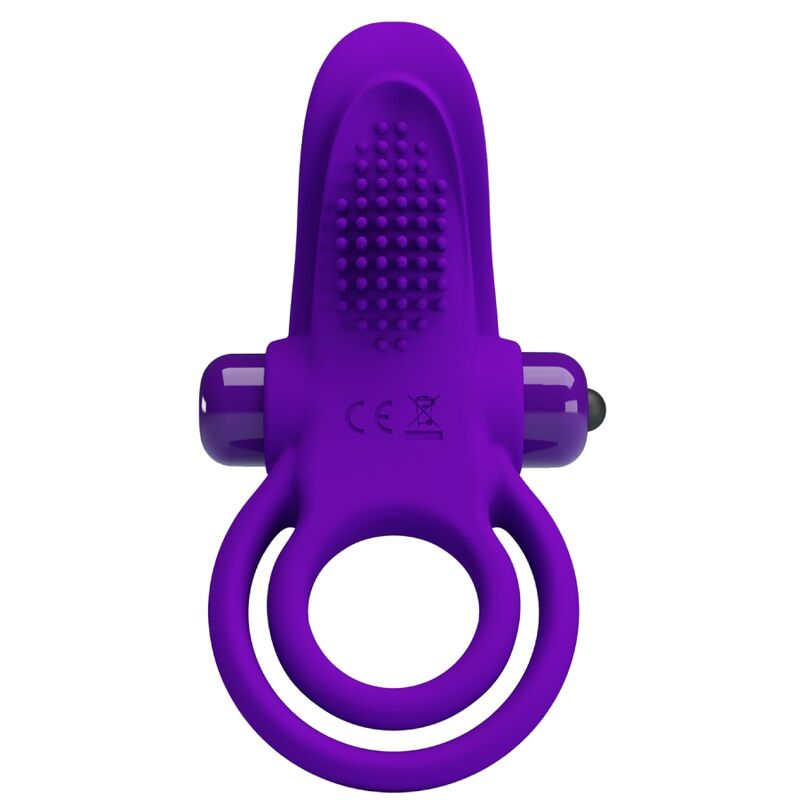 PRETTY LOVE - PURPLE VIBRATING PENIS RING - NOCTURNA DESIRES
