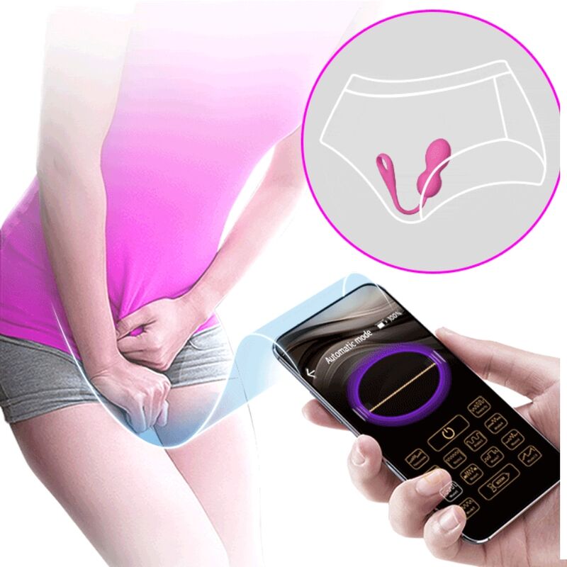 PRETTY LOVE - ELVIRA PINK RECHARGEABLE VIBRATING BALLS - NOCTURNA DESIRES
