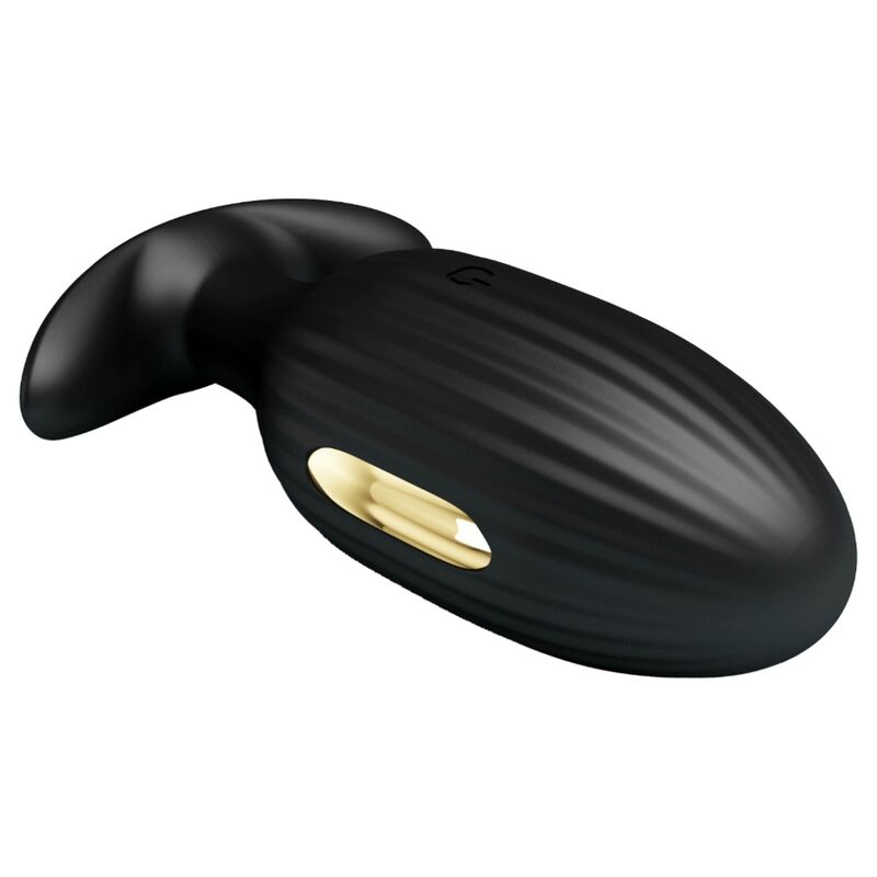 PRETTY LOVE - JEFFERSON APP CONTROLLED ANAL PLUG BLACK - NOCTURNA DESIRES