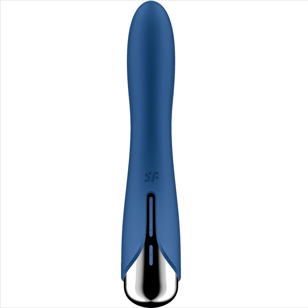 SATISFYER - SPINNING VIBE 1 G-SPOT BLUE ROTATOR VIBRATOR - NOCTURNA DESIRES