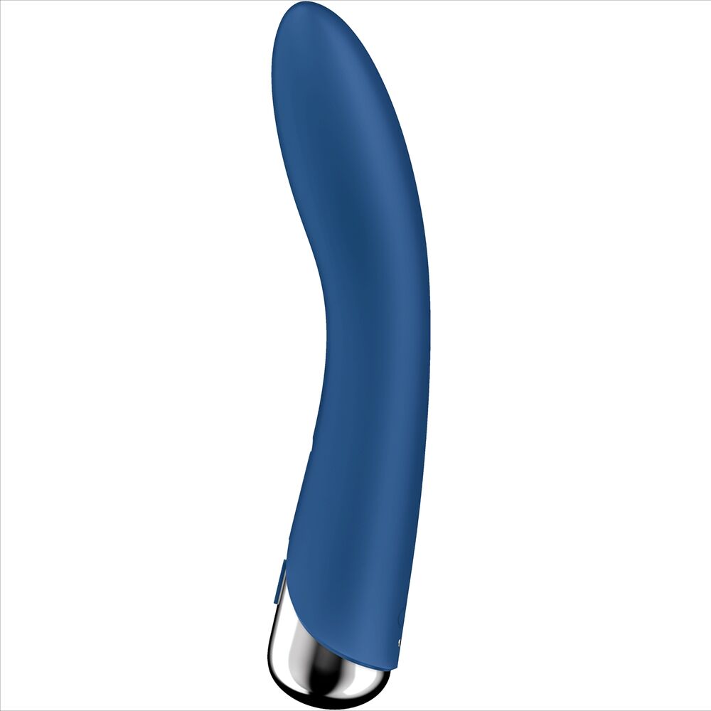 SATISFYER - SPINNING VIBE 1 G-SPOT BLUE ROTATOR VIBRATOR - NOCTURNA DESIRES