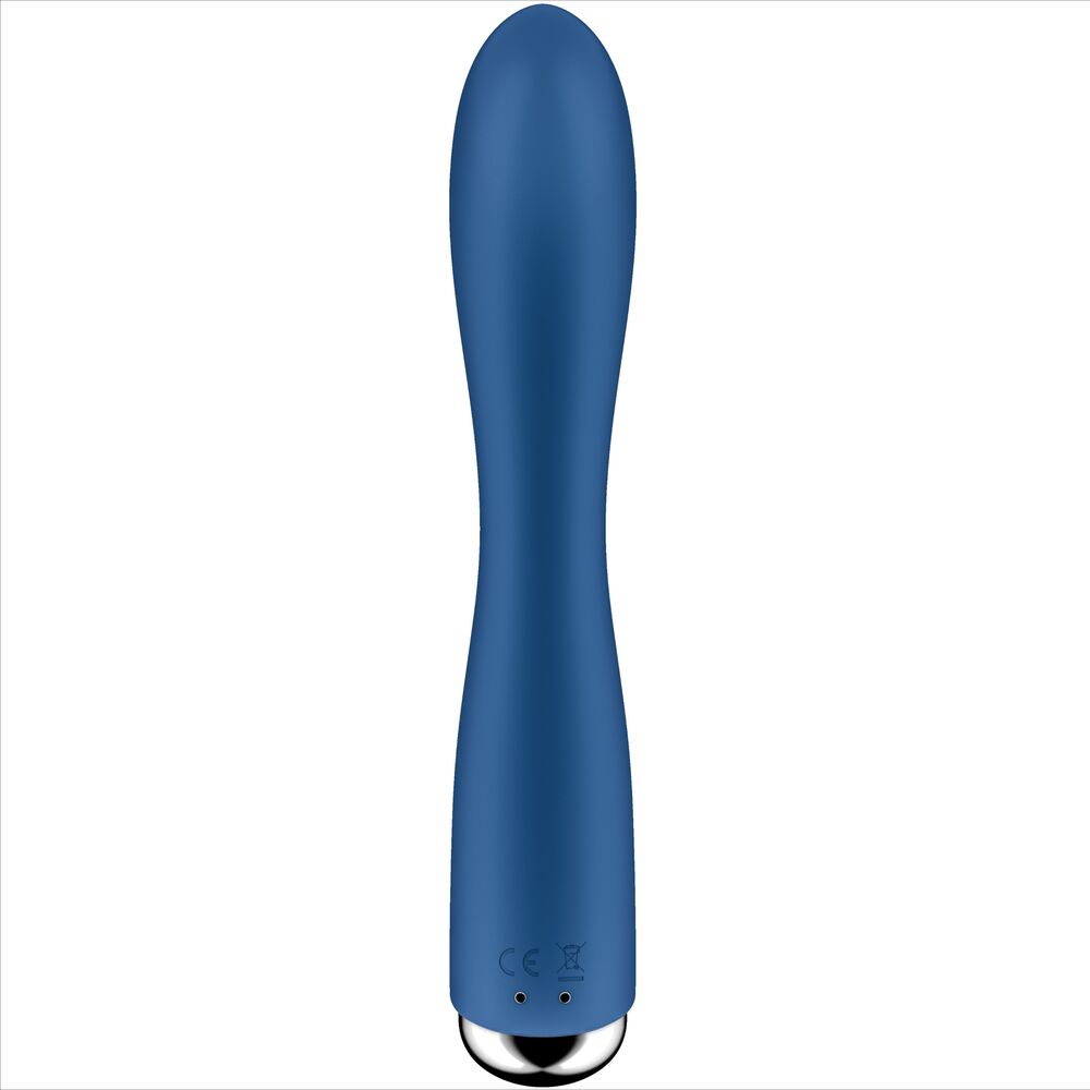 SATISFYER - SPINNING RABBIT 1 CLITORIS AND G-SPOT STIMULATION BLUE - NOCTURNA DESIRES