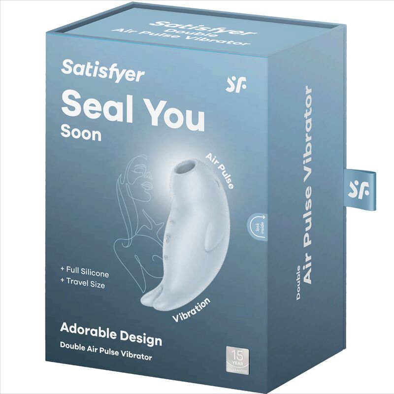 SATISFYER - SEAL YOU SOON CLITORIS SUCKER - NOCTURNA DESIRES