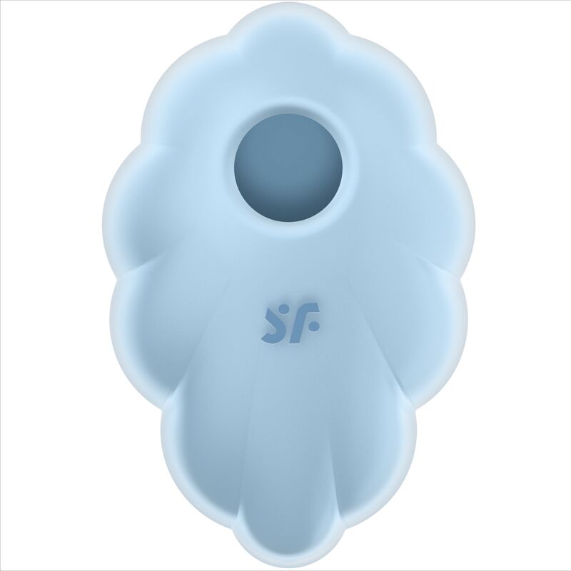 SATISFYER - CLOUD DANCER BLUE AIR PULSE VIBRATOR - NOCTURNA DESIRES