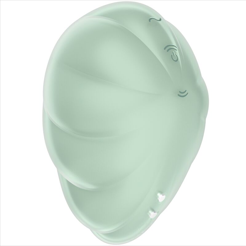 SATISFYER - CLOUD DANCER GREEN AIR PULSE VIBRATOR - NOCTURNA DESIRES