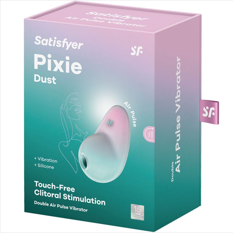 SATISFYER - PIXIE DUST BLUE AIR PLUSE STIMULATOR - NOCTURNA DESIRES