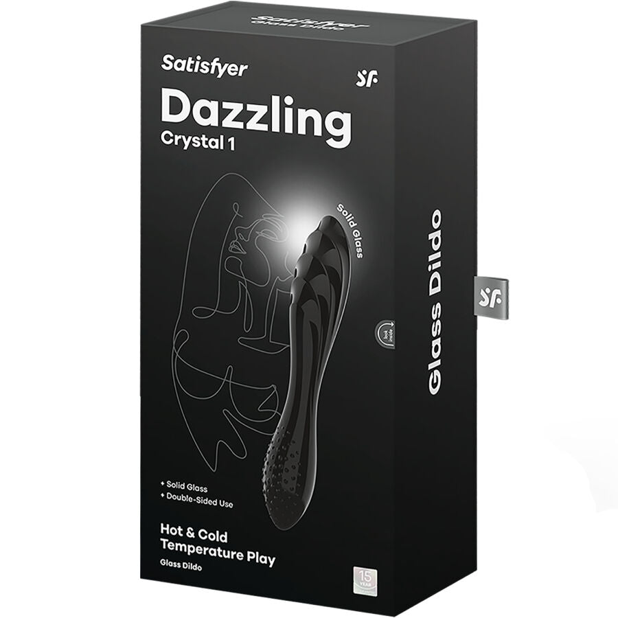 SATISFYER - DAZZLING CRYSTAL BLACK - NOCTURNA DESIRES