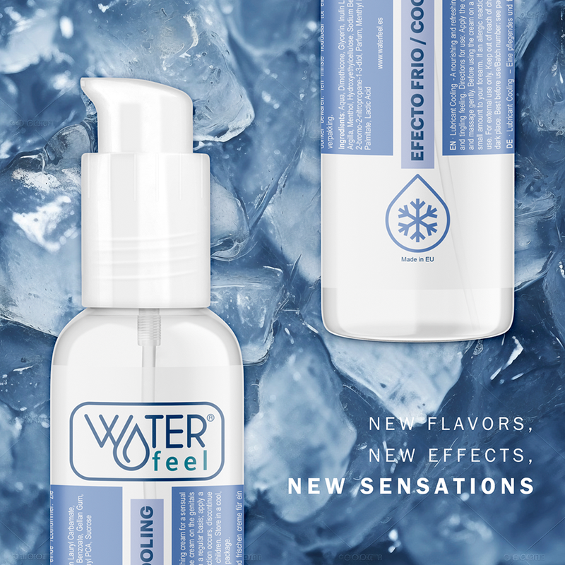 WATERFEEL - COLD EFFECT LUBRICANT 150 ML - NOCTURNA DESIRES