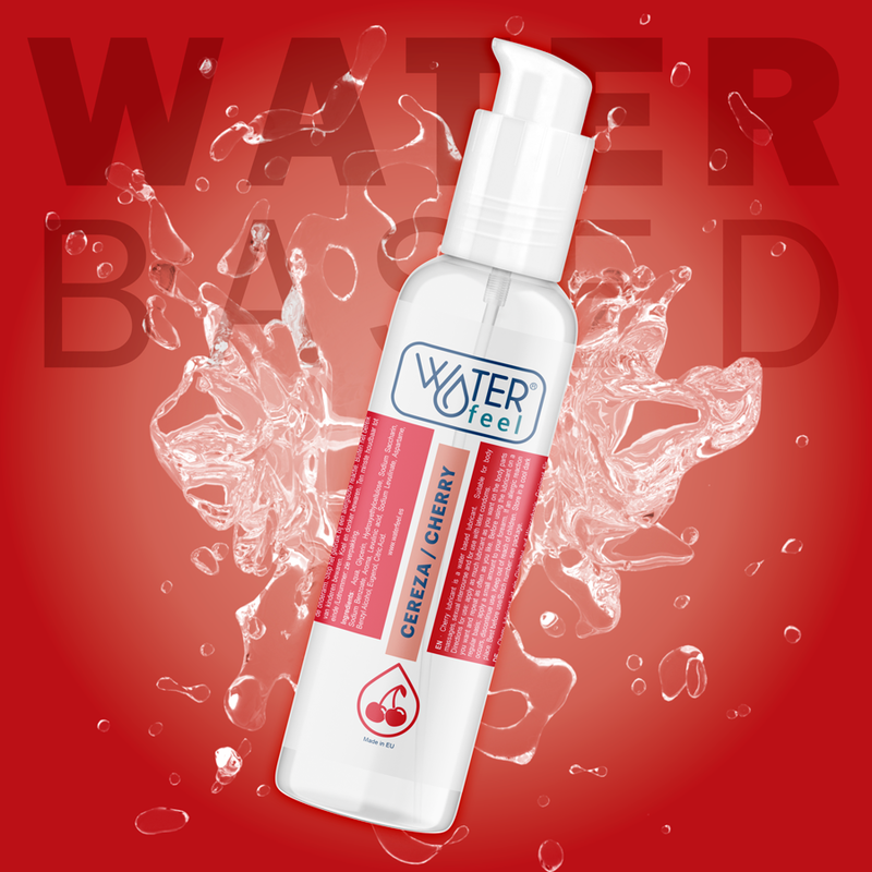 WATERFEEL - CHERRY LUBRICANT 175 ML - NOCTURNA DESIRES