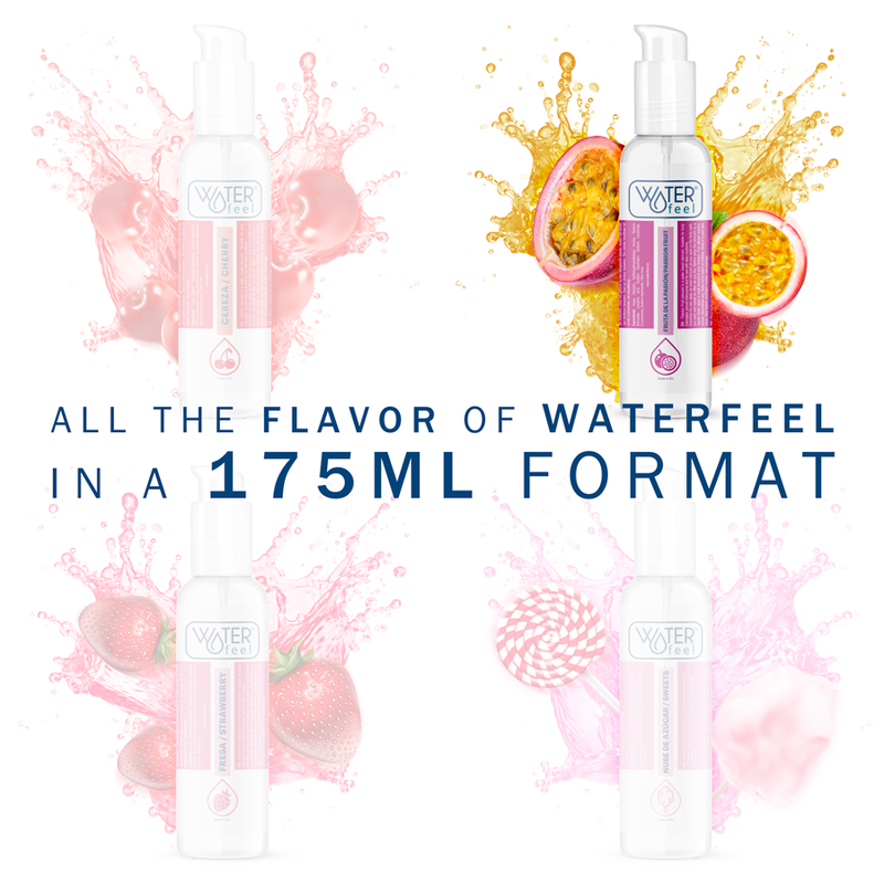 WATERFEEL - PASSION FRUIT WATER BASED LUBRICANT 175 ML - NOCTURNA DESIRES