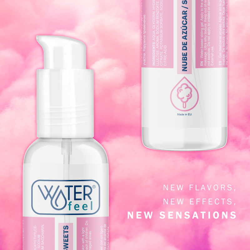 WATERFEEL - SUGAR CLOUD LUBRICANT 175 ML - NOCTURNA DESIRES