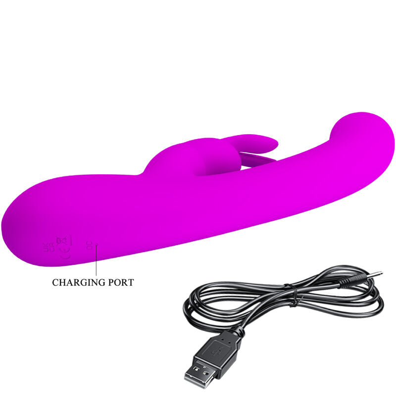 PRETTY LOVE - LAMAR RABBIT VIBRATOR & VIOLET G-SPOT - NOCTURNA DESIRES