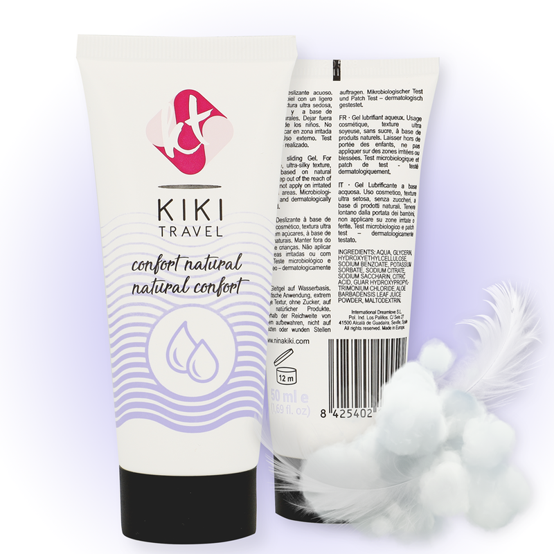 KIKÍ TRAVEL - CONFORT NATURAL LUBRICANT 50 ML - NOCTURNA DESIRES