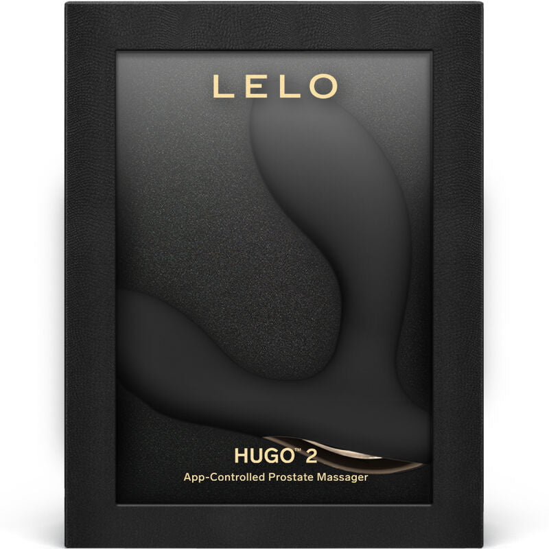 LELO - HUGO 2 BLACK PROSTATE MASSAGER - NOCTURNA DESIRES