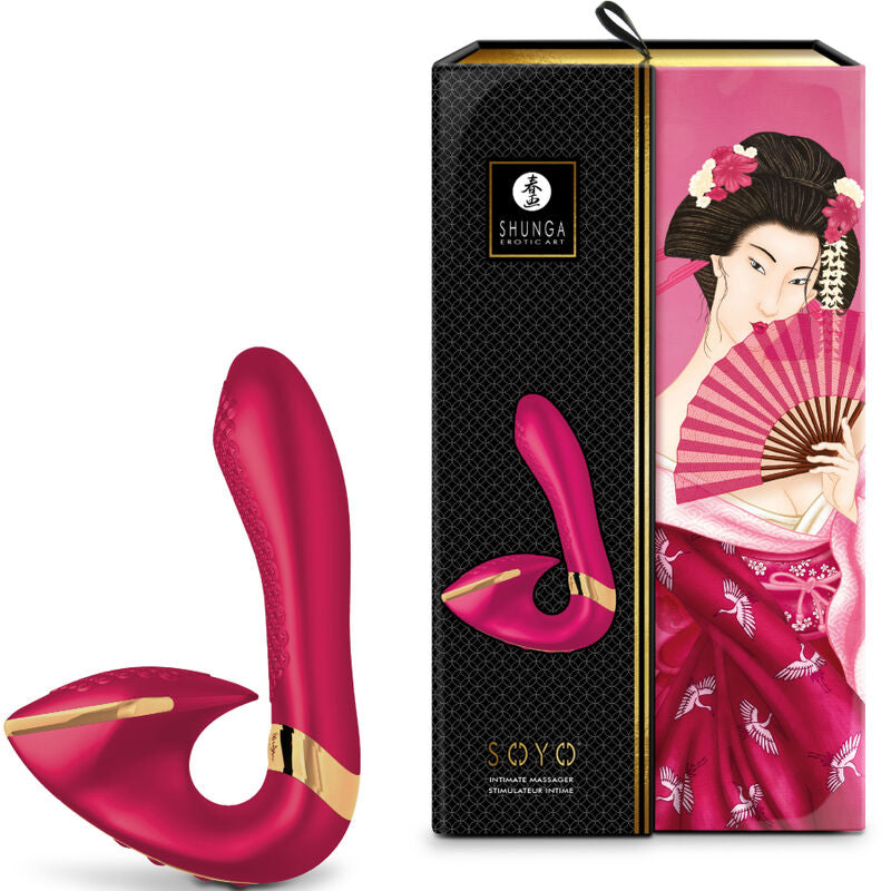 SHUNGA - SOYO INTIMATE MASSAGER FUCHSIA - NOCTURNA DESIRES