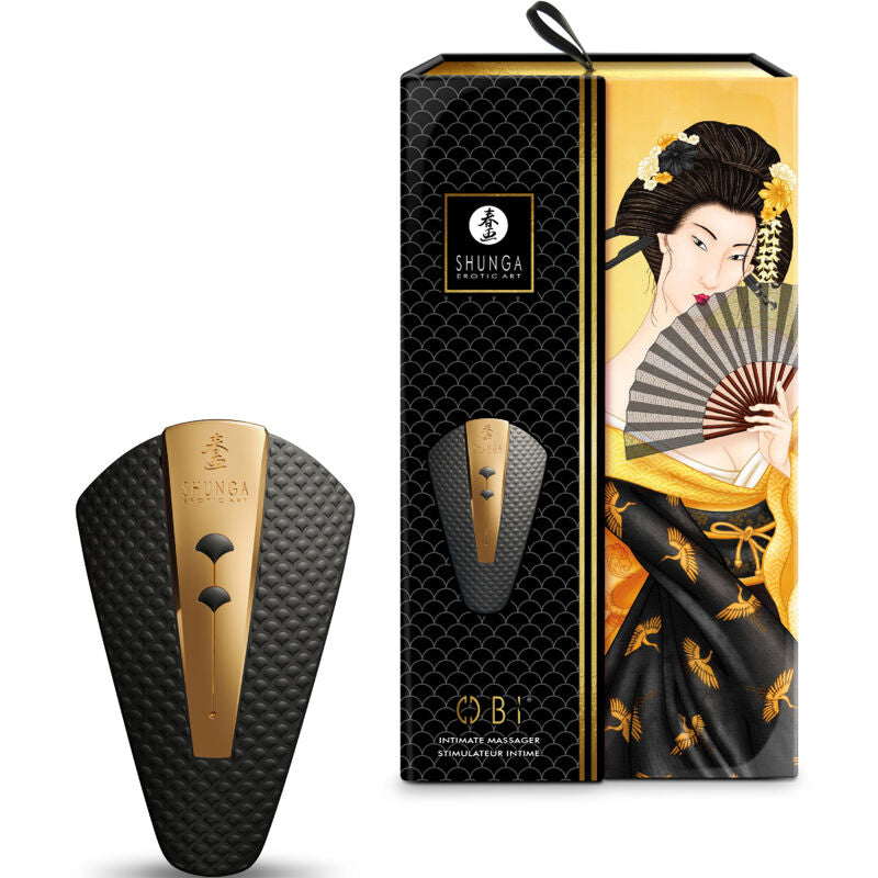 SHUNGA - OBI INTIMATE MASSAGER BLACK - NOCTURNA DESIRES
