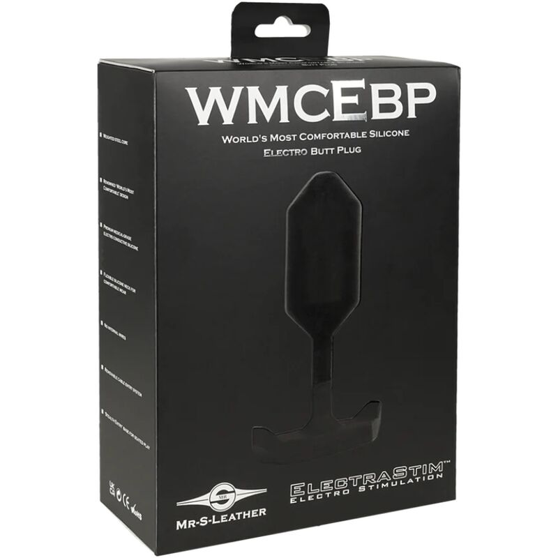ELECTRASTIM - ELECTRO PLUG ANAL MR-S-LEATHER - NOCTURNA DESIRES