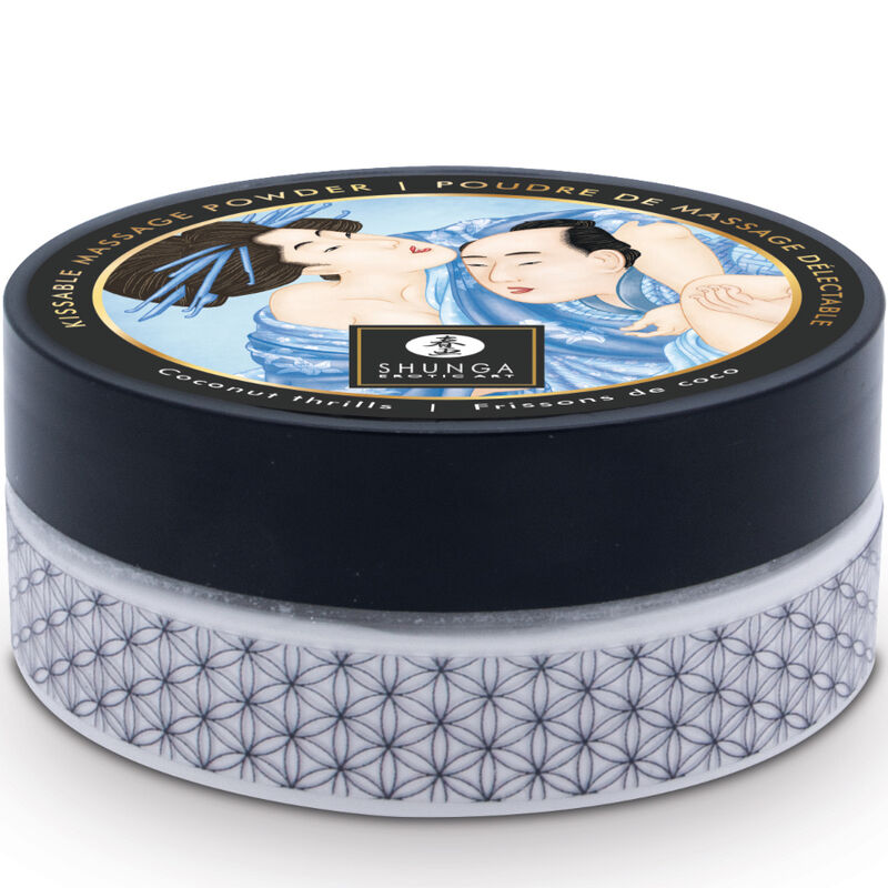 SHUNGA - EDIBLE COCONUT MASSAGE POWDER KIT - NOCTURNA DESIRES