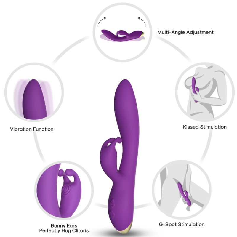 ARMONY - BONNIE VIBRATOR RABBIT PURPLE - NOCTURNA DESIRES