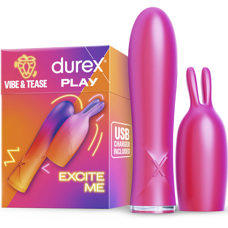 DUREX - TOY VIBE & TEASE VIBRATOR - NOCTURNA DESIRES