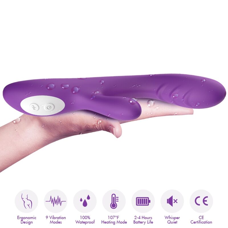 ARMONY - SPARK VIBRATOR HEAT EFFECT PURPLE - NOCTURNA DESIRES