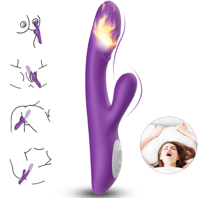 ARMONY - SPARK VIBRATOR HEAT EFFECT PURPLE - NOCTURNA DESIRES