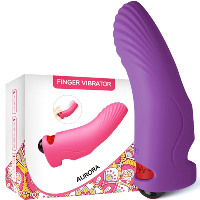 ARMONY - AURORA VIBRATOR FINGER PURPLE - NOCTURNA DESIRES