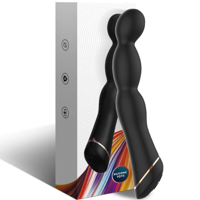 ARMONY - BAMBU VIBRATOR ADJUSTABLE BLACK - NOCTURNA DESIRES