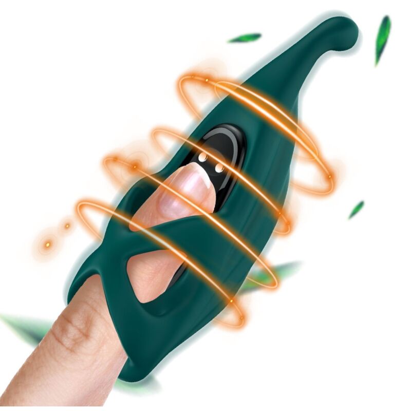 ARMONY - FINGER STIMULATOR & VIBRATOR GREEN - NOCTURNA DESIRES