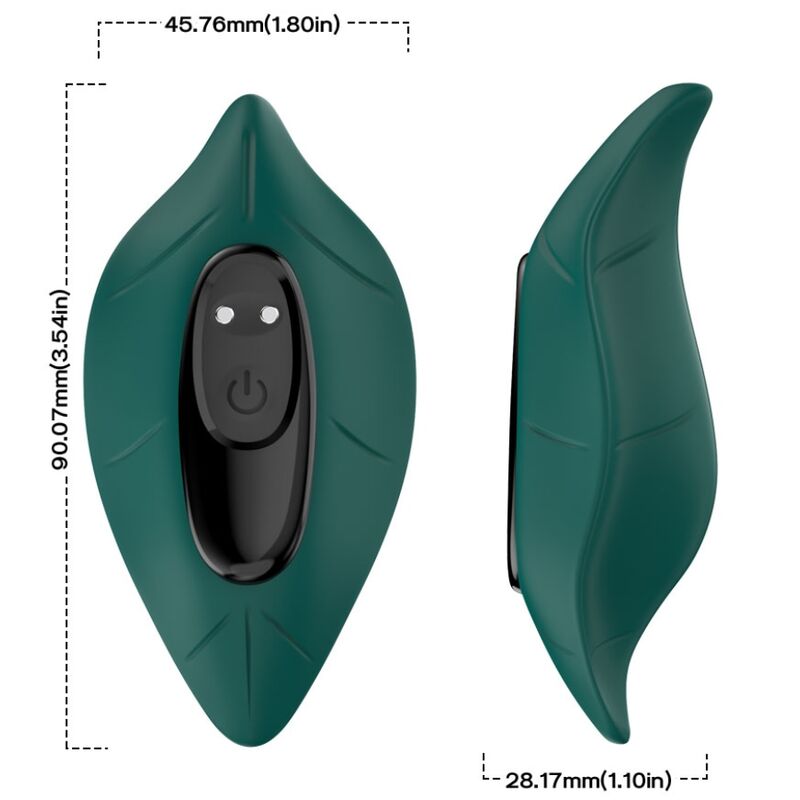 ARMONY - STIMULATOR & VIBRATOR REMOTE CONTROL GREEN - NOCTURNA DESIRES