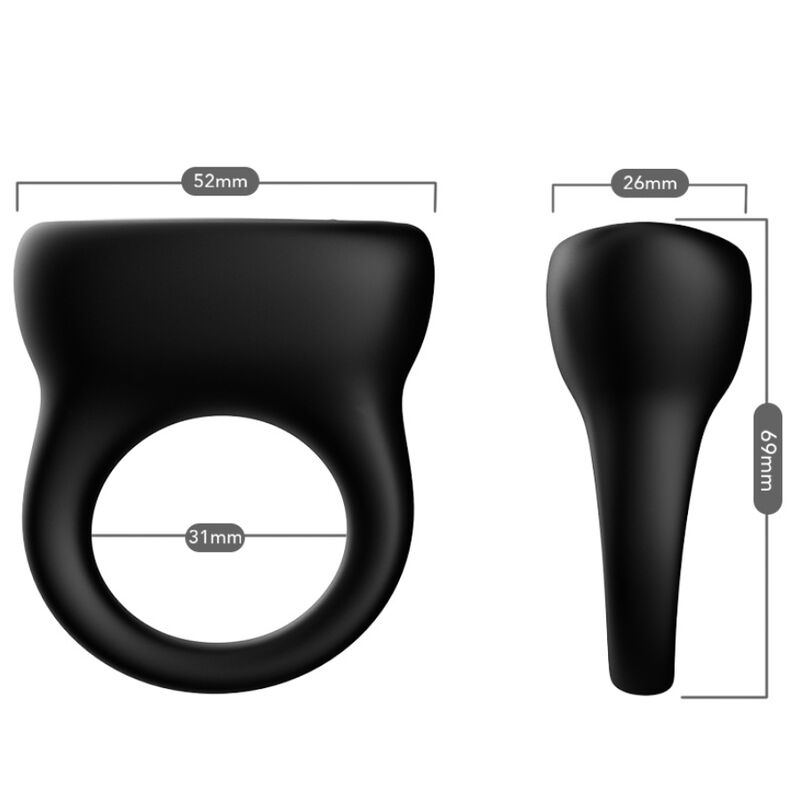 ARMONY - RING VIBRATOR BLACK - NOCTURNA DESIRES