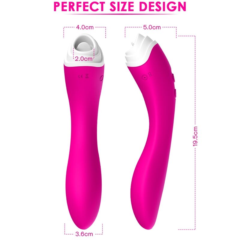 ARMONY - FAIRYLAND LICKING VIBRATING CLIT & VIBRATOR FUCISA - NOCTURNA DESIRES