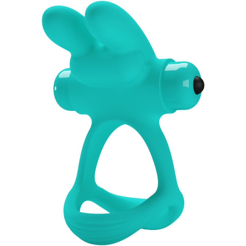 PRETTY LOVE - DANTE GREEN RABBIT VIBRATOR RING - NOCTURNA DESIRES