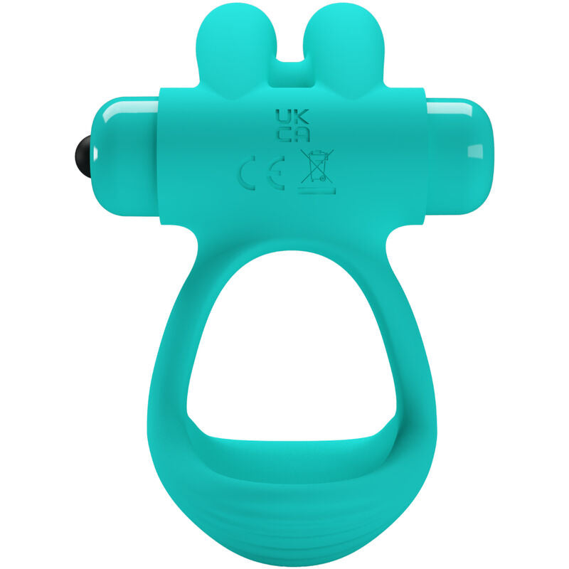 PRETTY LOVE - DANTE GREEN RABBIT VIBRATOR RING - NOCTURNA DESIRES