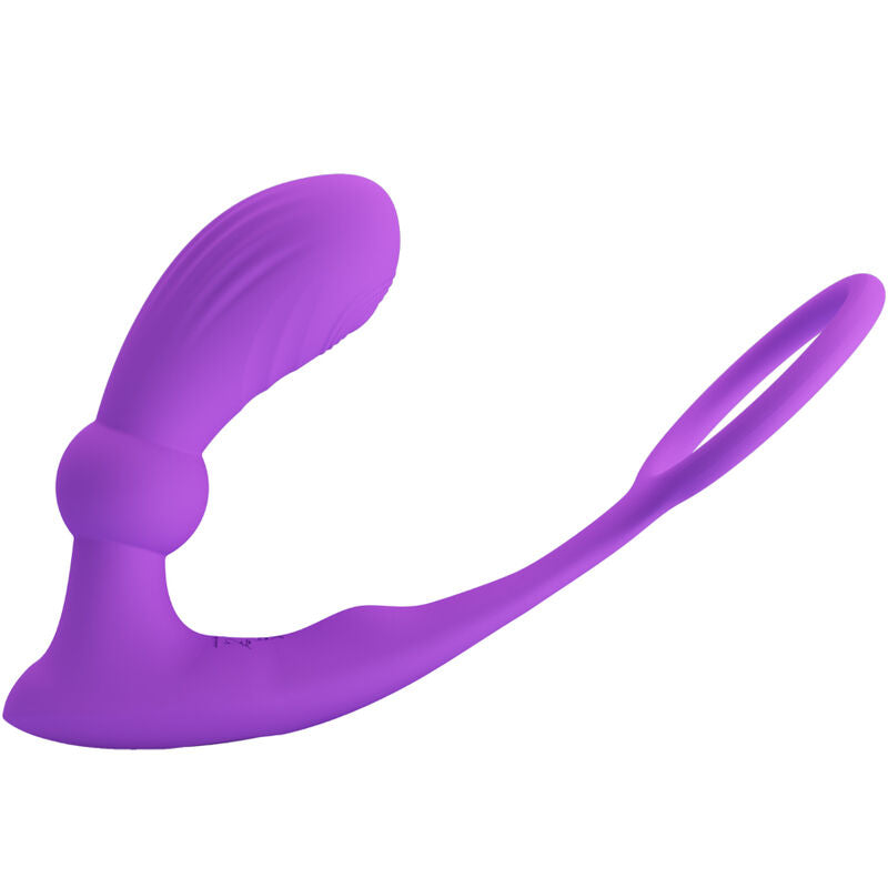 PRETTY LOVE - WARREN VIOLET ANAL RING & VIBRATOR - NOCTURNA DESIRES