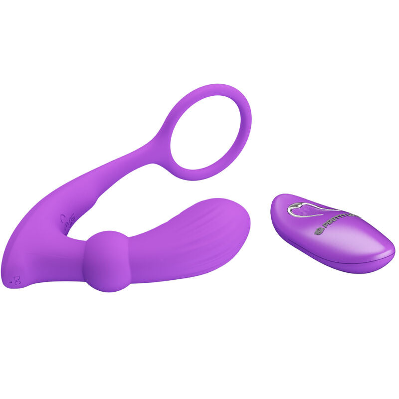 PRETTY LOVE - WARREN VIOLET ANAL RING & VIBRATOR - NOCTURNA DESIRES