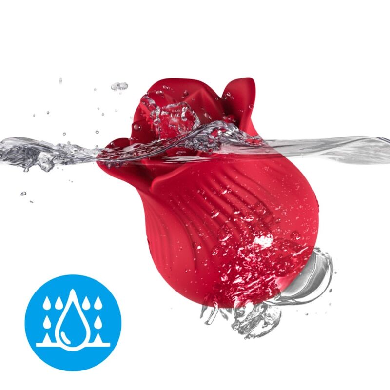 ARMONY - ROSE VIBRATOR & STIMULATOR RED - NOCTURNA DESIRES