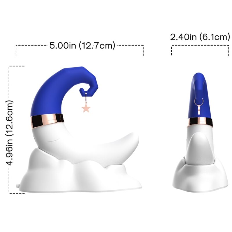 ARMONY - SWEETMOON CLITORIS & G-SPOT SUCTION BLUE - NOCTURNA DESIRES