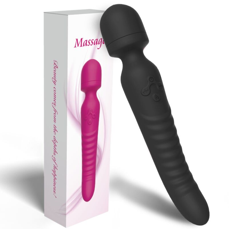 ARMONY - MISSION MASSAGER & VIBRATOR HEAT EFFECT BLACK - NOCTURNA DESIRES