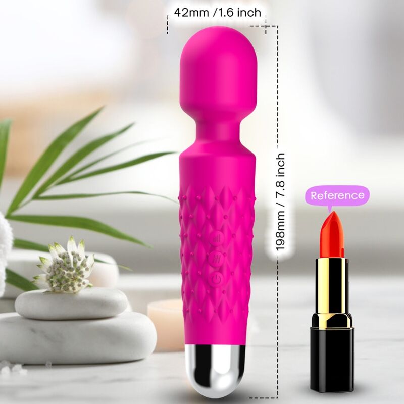 ARMONY - POSTMAN MASSAGER & VIBRATOR SUPER FLEXIBLE HEAD FUCHSIA - NOCTURNA DESIRES